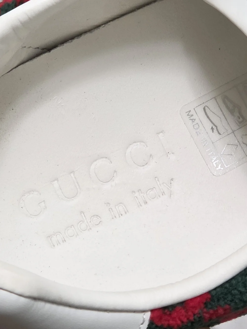 Gucci Men's Ace GG Terry Cloth Sneakers, 8.5